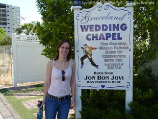 La Graceland Wedding Chapel où Jon Bon Jovi s'est marié en 1989